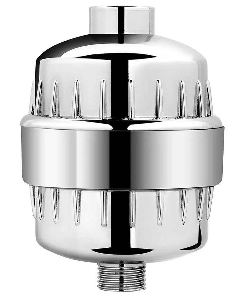 Bluejw High Output Shower Filter for Hard Water & Chlorine Removal - Luxury Showerhead Filter - Brushed Nickel - Showerhead Filters - Image 3